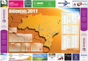 Mapa das Usinas de Biodiesel 2011-0