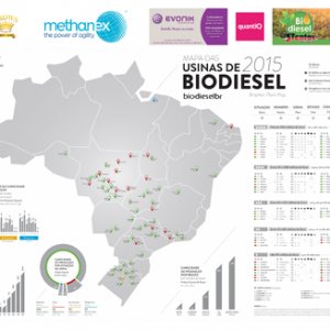 Mapa das Usinas de Biodiesel 2015-0
