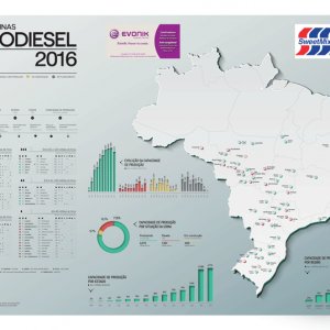 Mapa das Usinas de Biodiesel 2016-0